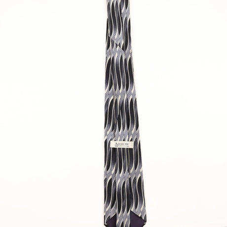 Damage of Vintage Geometric Patterned Tie