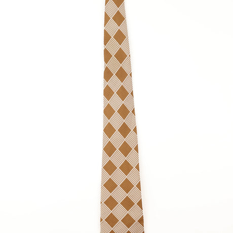 Damage of Vintage Sears Plaids & Checks Patterned Tie