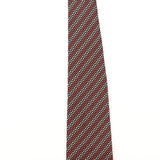 Damage Detail of Vintage 1980's Polka Dot Patterned Tie
