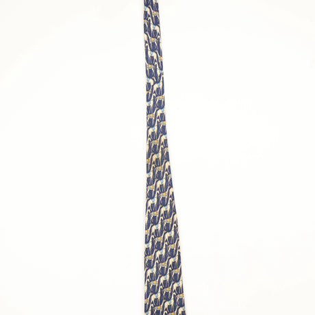 Damage of Vintage 1990's Jonelle Horses Animal Print Patterned Tie
