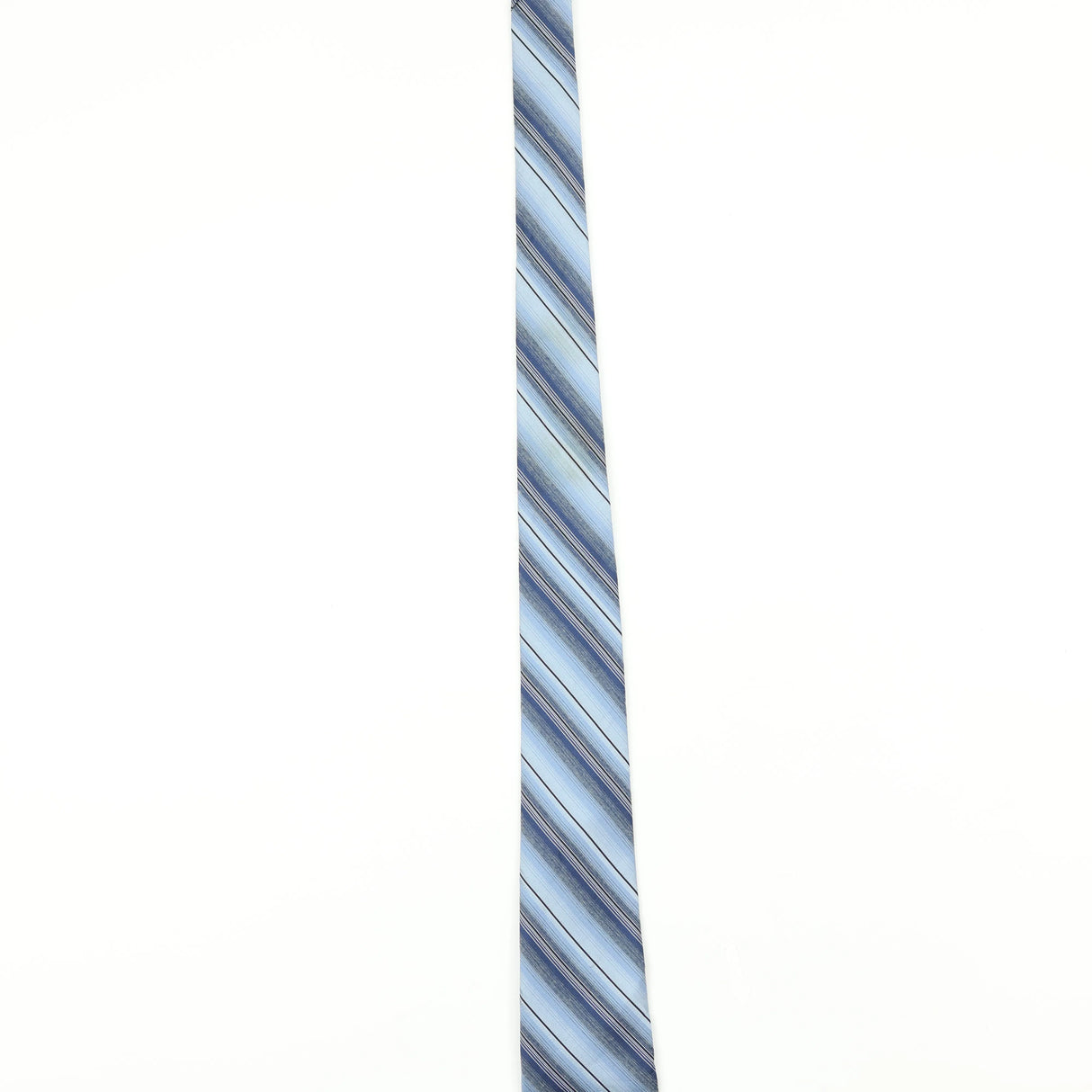 Damage of Vintage 1980's Lanvin Striped Patterned Tie