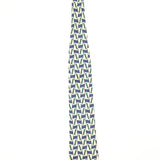 Damage of Vintage 1990's Pierre Cardin Geometric Patterned Tie