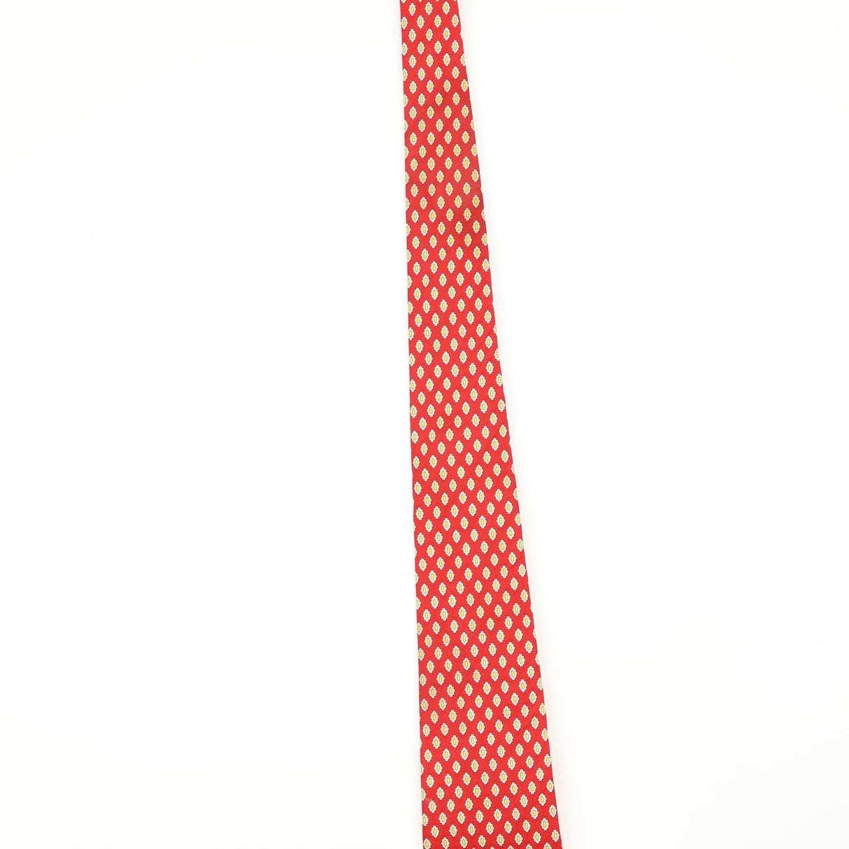 Damage of Vintage 1990's Tie Rack Geometric Patterned Tie
