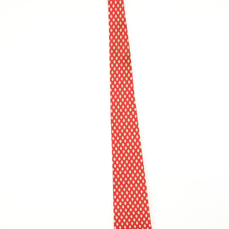 Damage of Vintage 1990's Tie Rack Geometric Patterned Tie
