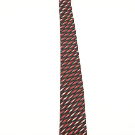 Damage of Vintage 1980's Polka Dot Patterned Tie