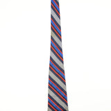 Damage of Vintage 1980's Yves Saint Laurent Striped Patterned Tie