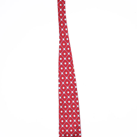 Damage of Vintage 1990's Jos. A. Bank Geometric Patterned Tie