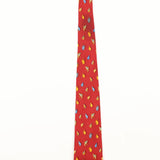 Damage Detail of Vintage 1990's Brooks Brothers Frog Animal Print Patterned Tie