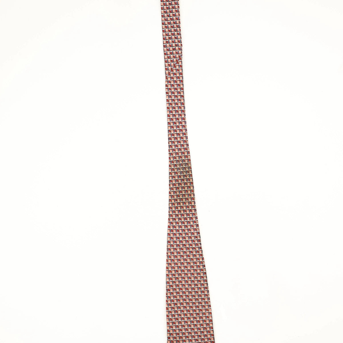 Damage of Vintage 1990's Karl Lagerfeld Geometric Patterned Tie