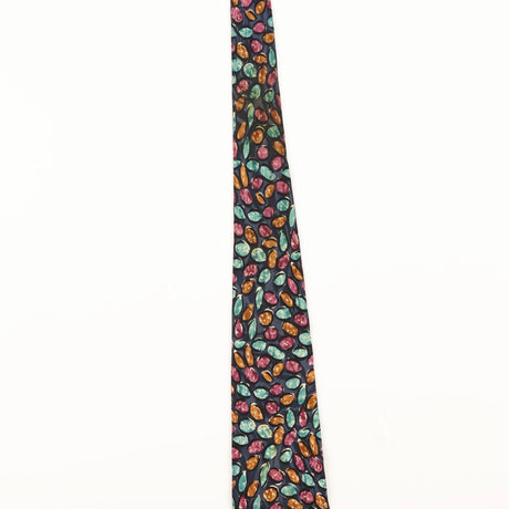 Damage Detail of Vintage 1990's Geometric Patterned Tie