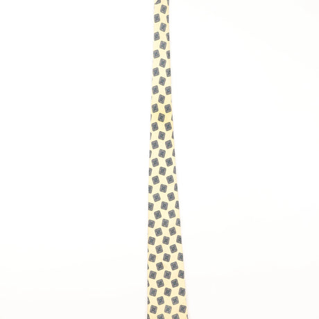 Damage of Vintage Geometric Patterned Tie