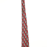 Damage of Vintage 1990's Louis Feraud Paris Geometric Patterned Tie