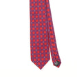 Front Detail of Vintage 1990's Harrods Check Patterned Tie