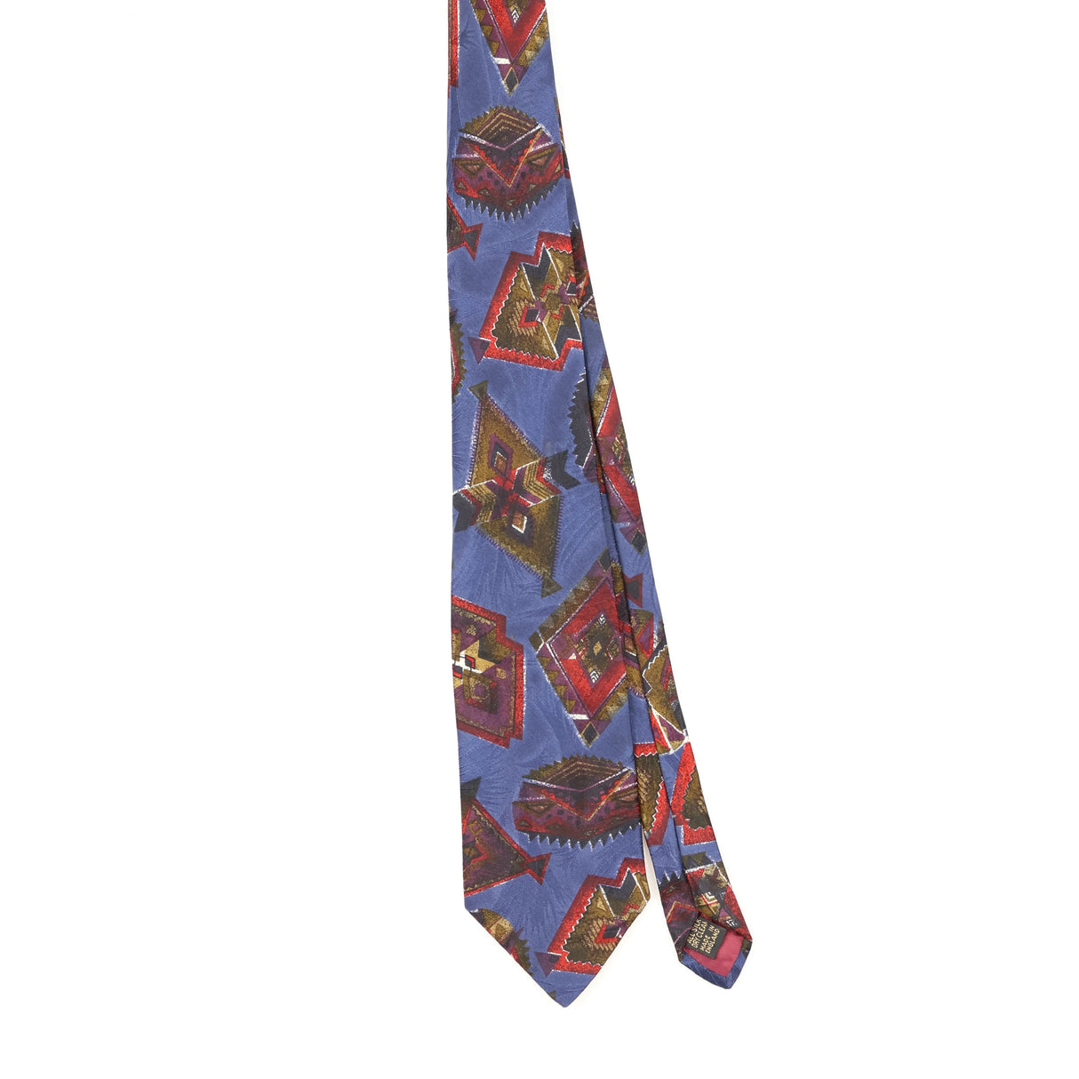 Front Front of Vintage 1990's Abstract Patterned Tie