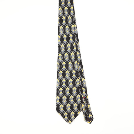 Front Front of Vintage 1990's Geometric Patterned Tie