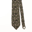 Front Detail of Vintage 1990's Geometric Patterned Tie