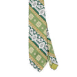 Front Front Detail of Vintage 1980's Wembley Geometric Patterned Tie