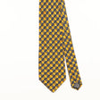 Front Detail of Vintage 1990's Tie Rack Beaufort Geometric Patterned Tie