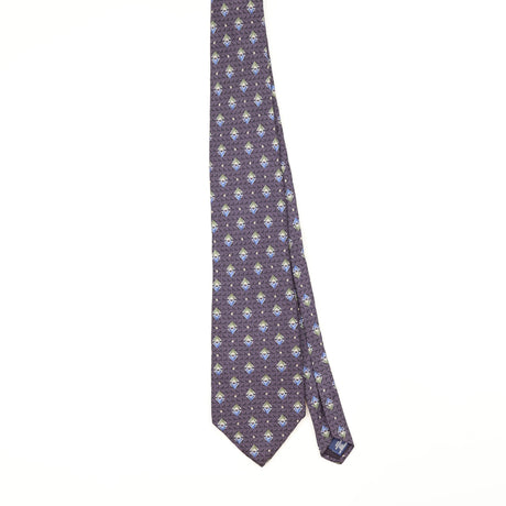 Front Front of Vintage 1990's Stafford Geometric Patterned Tie