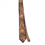 Front Front of Vintage 1990's Abstract Patterned Tie