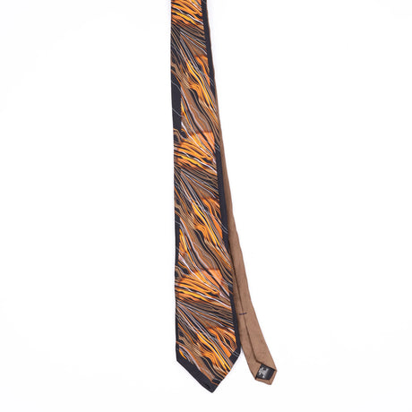 Front Front of Vintage 1990's Abstract Patterned Tie