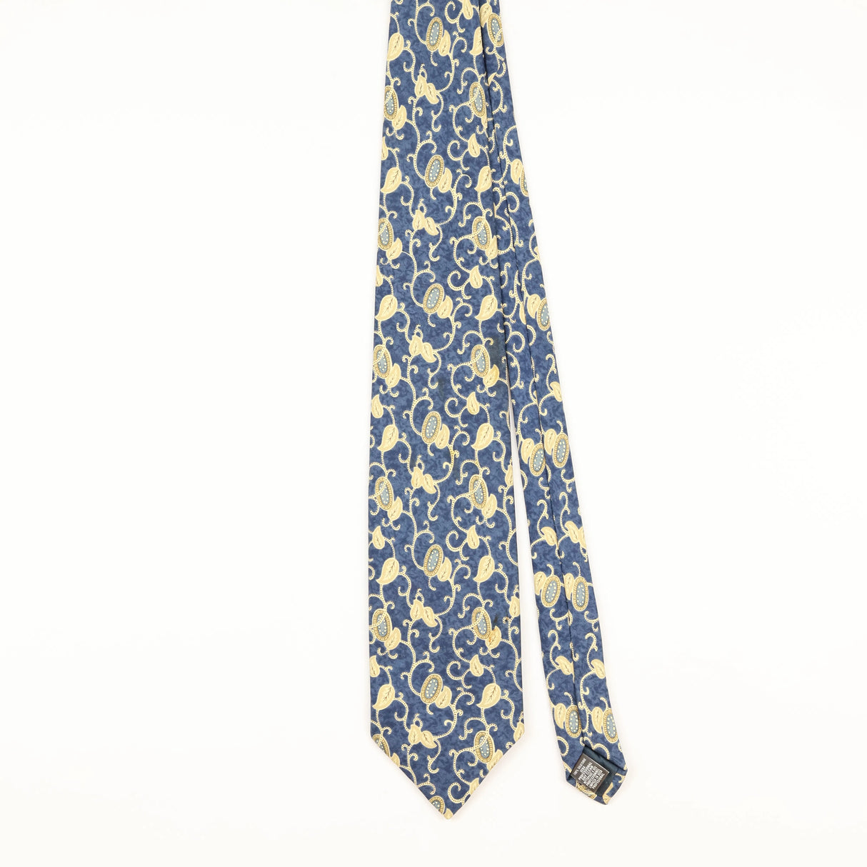 Front of Vintage 1980's Abstract Patterned Tie