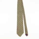 Front of Vintage 1990's Bert Pulitzer Geometric Patterned Tie