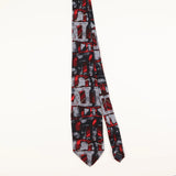 Front of Vintage 1990's Abstract Patterned Tie