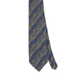 Front Front Detail of Vintage 1990's Croft & Barrow Striped Patterned Tie