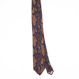 Front Front of Vintage 1990's Ted Baker Paisley Patterned Tie