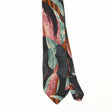 Front Front Detail of Vintage 1990's Bugatti Abstract Patterned Tie