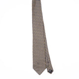 Front Front of Vintage 1990's Ferrell Reed Geometric Patterned Tie