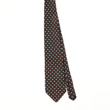Front of Vintage 1990's Squares Geometric Patterned Tie