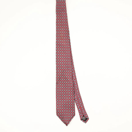 Front Front of Vintage 1990's Geometric Patterned Tie