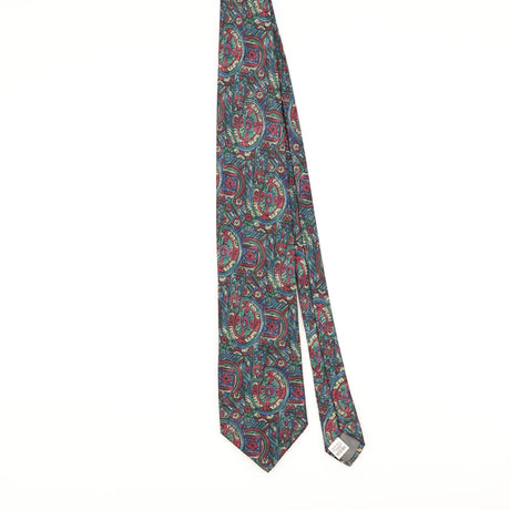 Front of Vintage 1990's Abstract Patterned Tie