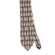 Front Front Detail of Vintage 1990's Haggar Geometric Patterned Tie