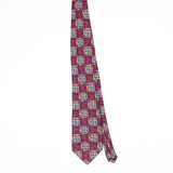 Front Front of Vintage Geometric Patterned Tie