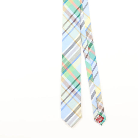 Front Detail of Vintage Penguin Check Patterned Tie