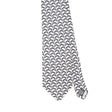 Front Front Detail of Vintage 1990's Tie Rack Beaufort Geometric Patterned Tie