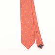 Front Detail of Vintage 1980's Austin Reed Geometric Patterned Tie
