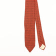 Front Detail of Vintage 1980's Geometric Patterned Tie