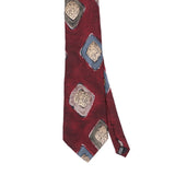 Front Front Detail of Vintage 1990's Croft & Barrow Abstract Patterned Tie