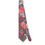 Front of Vintage 1990's Abstract Patterned Tie