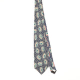 Front of Vintage 1990's J.T. Beckett Geometric Patterned Tie