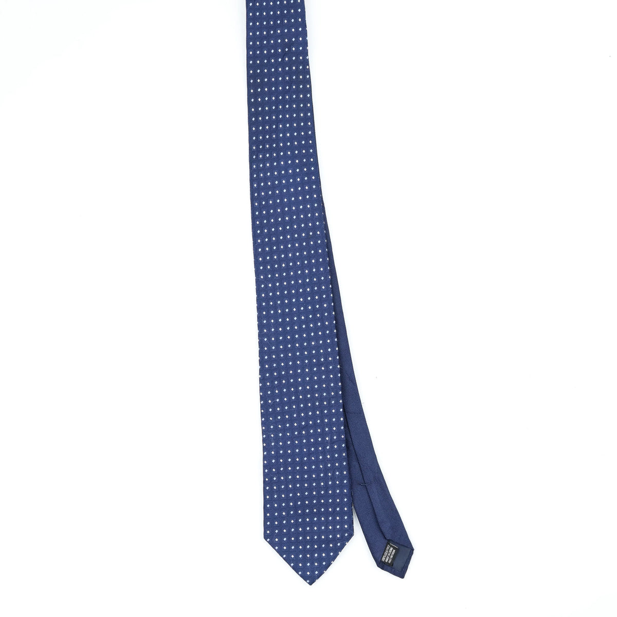 Front Front of Vintage Tommy Hilfiger Polka Dot Patterned Tie