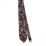 Front Front of Vintage 1990's Tom James Paisley Patterned Tie