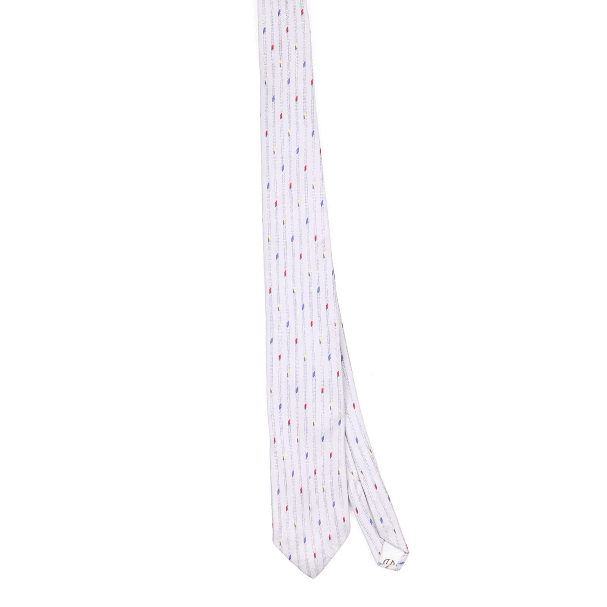 Front Front of Vintage 1990's Saks Fifth Avenue Geometric Patterned Tie