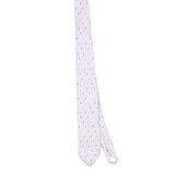 Front Front of Vintage 1990's Saks Fifth Avenue Geometric Patterned Tie