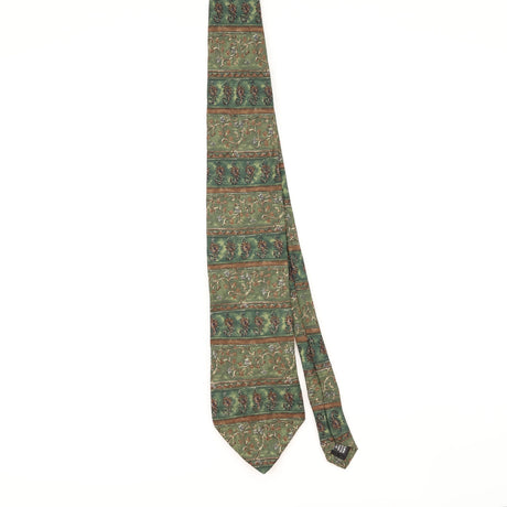Front of Vintage Stafford Geometric Patterned Tie
