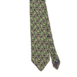 Front Front Detail of Vintage 1990's Paisley Patterned Tie